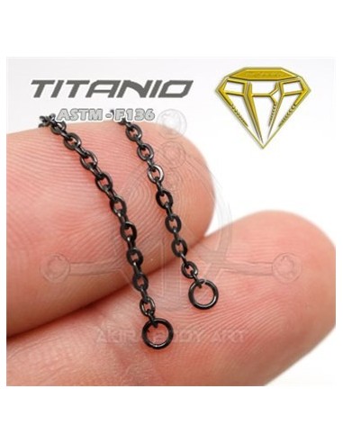 Cadena para joyería - NEGRO