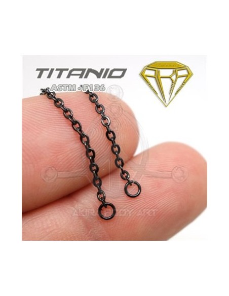 Cadena para joyería - NEGRO Cadena para joyería - NEGRO