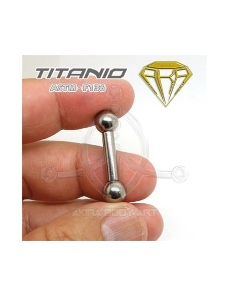 Barbell Titanio. Rosca Interna - GROSOR Barbell Titanio. Rosca Interna - GROSOR