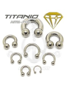 Circular Barbell GROSOR Titanio.