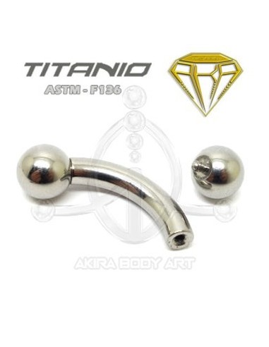 Mini-Banana GROSOR Titanio