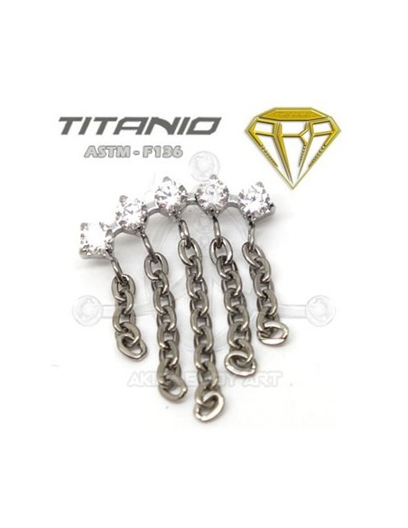 Repuesto Joyas Curvas - Cortina de Cadenas