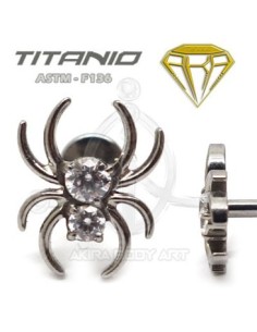 Labret ARAÑA. Rosca Interna 2