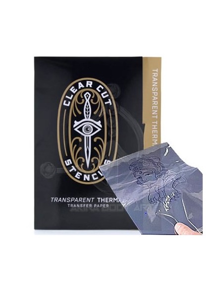 Clear Cut Stencil Transparent Tattoo