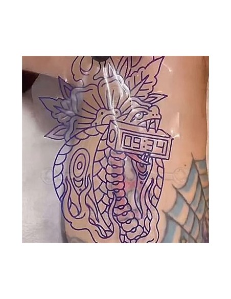 Clear Cut Stencil Transparent Tattoo