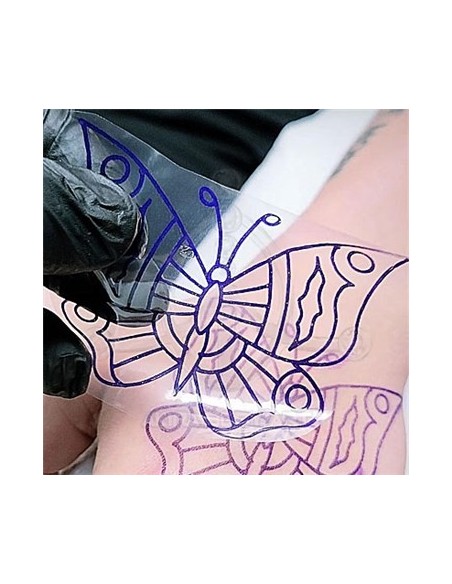 Clear Cut Stencil Transparent Tattoo