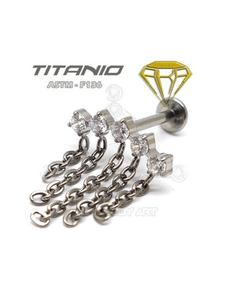 Labret Joyas Curvas - Cortina de Cadenas Labret Joyas Curvas - Cortina de Cadenas