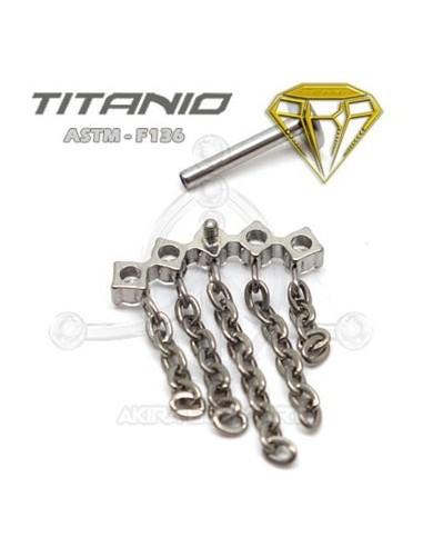 Labret Joyas Curvas - Cortina de Cadenas