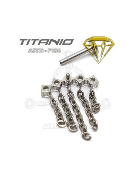 Labret Joyas Curvas - Cortina de Cadenas Labret Joyas Curvas - Cortina de Cadenas