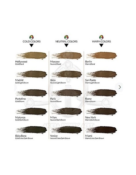 Biotek Carta de COLORES - Cejas