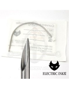 Aguja americana CURVA – Electric Ink