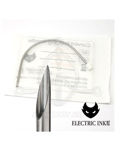 Aguja americana CURVA – Electric Ink