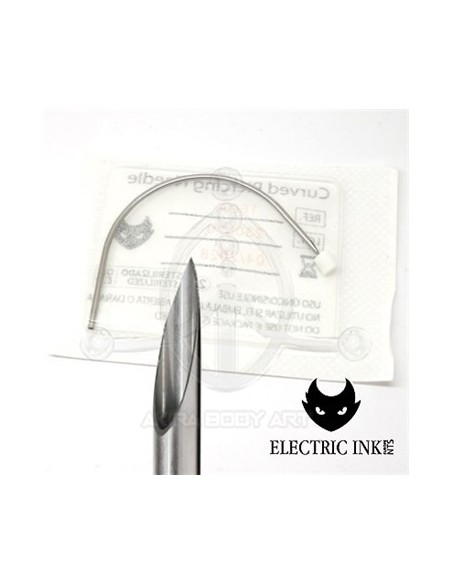 Aguja americana CURVA – Electric Ink Aguja americana CURVA – Electric Ink