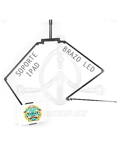Lámpara Led PARED + Soporte Ipad