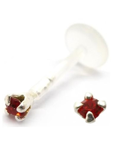 Labret Bio-Plást joya engarzada