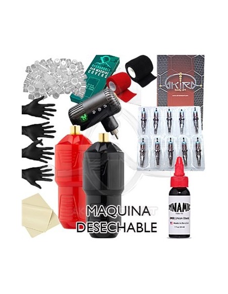 Kit DAGGER desechable para Tattoo Kit DAGGER desechable para Tattoo