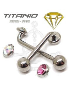 Barbell Christina Titanio R. INTERNA - 4mm