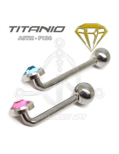 Barbell Christina Titanio R. INTERNA - 4mm