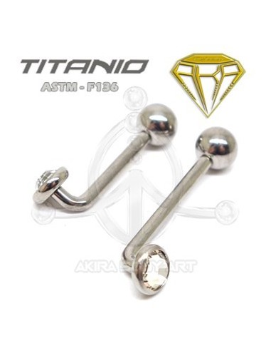 Barbell Christina Titanio R. INTERNA - 4mm