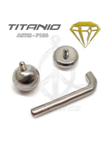 Barbell Christina Titanio R. INTERNA - 4mm