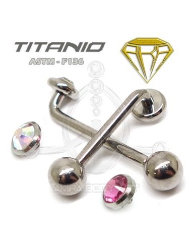 Barbell Christina Titanio R. INTERNA - 5mm