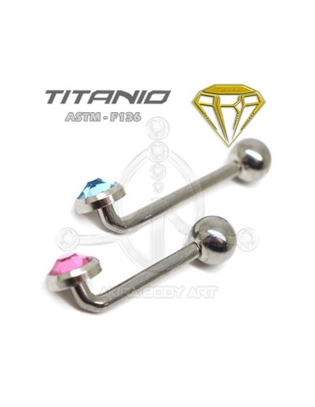 Barbell Christina Titanio R. INTERNA - 5mm Barbell Christina Titanio R. INTERNA - 5mm