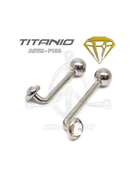 Barbell Christina Titanio R. INTERNA - 5mm Barbell Christina Titanio R. INTERNA - 5mm