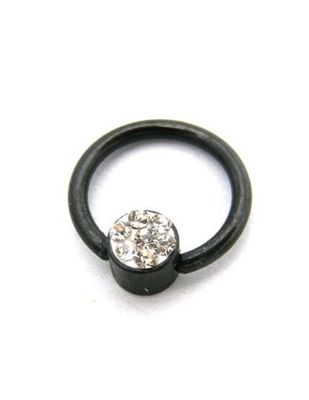 BCR negro con tapón multijoya BCR negro con tapón multijoya