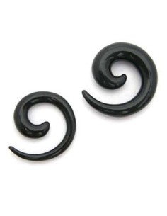 Espiral Acrílico Negro.