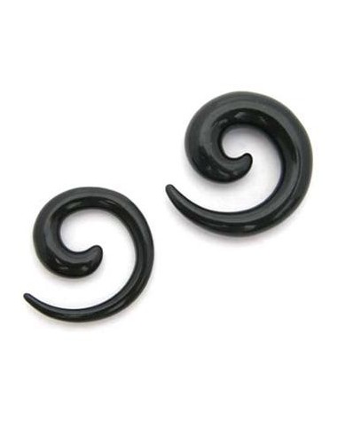 Espiral Acrílico Negro.