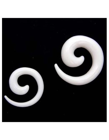 Espiral Acrílico Blanco.