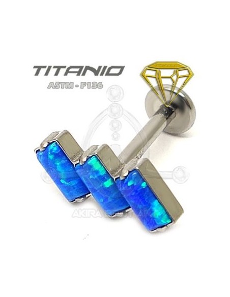 Labret Espejo JOYAS Azul Labret Espejo JOYAS Azul