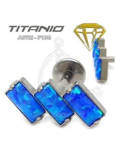 Labret Espejo JOYAS Azul