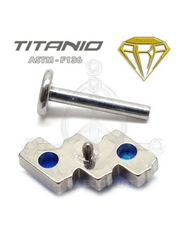 Labret Espejo JOYAS Azul