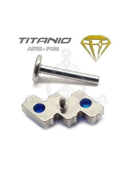 Labret Espejo JOYAS Azul Labret Espejo JOYAS Azul