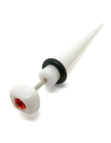 Dilatador en forma de lanza con joya