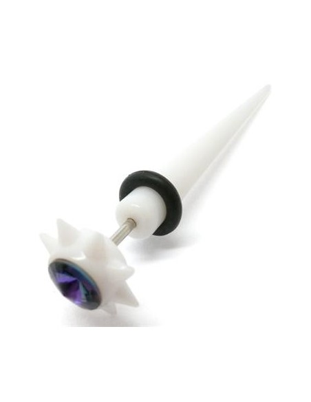 Dilatador en forma de lanza con joya
