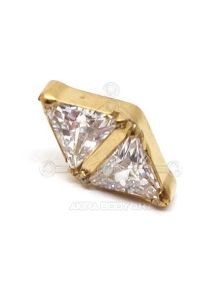 Repuesto Rombo Joyas – Titanio ORO PVD