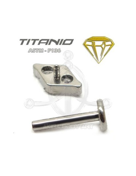 Labret Rombo Joyas – Titanio Rosca Interna Labret Rombo Joyas – Titanio Rosca Interna