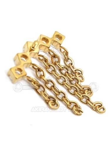 Repuesto Joyas Curvas - Cortina de Cadenas ORO