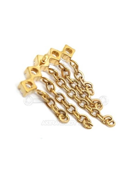 Repuesto Joyas Curvas - Cortina de Cadenas ORO Repuesto Joyas Curvas - Cortina de Cadenas ORO