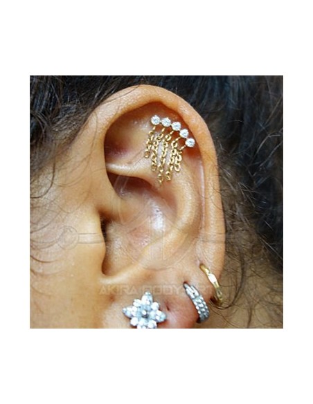 Repuesto Joyas Curvas - Cortina de Cadenas ORO Repuesto Joyas Curvas - Cortina de Cadenas ORO