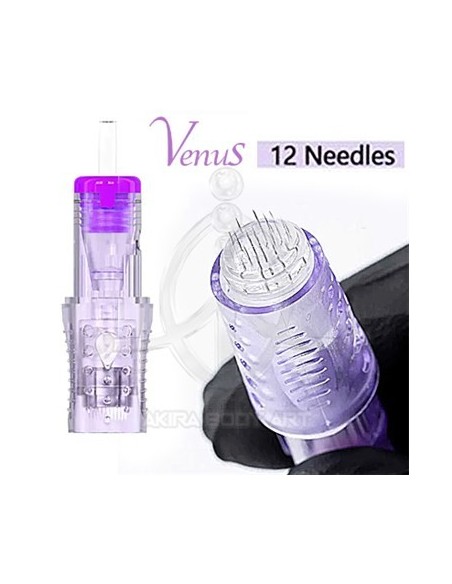 Dermapen Agujas Universales – 12 Puntas