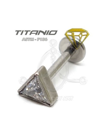 Labret Triángulo con Joya Labret Triángulo con Joya