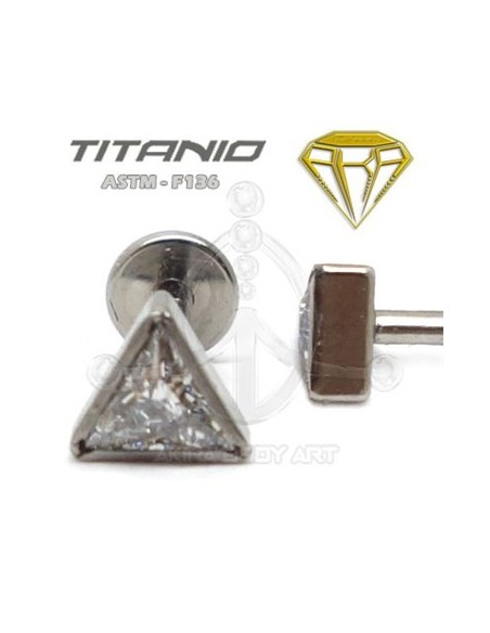 Labret Triángulo con Joya Labret Triángulo con Joya