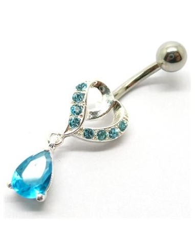 Banana de plata con colgante