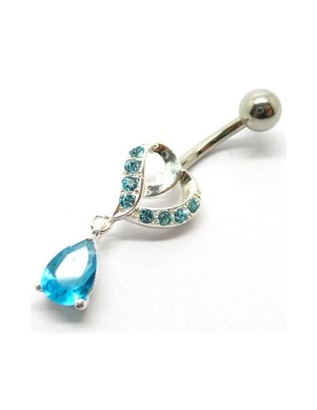 Banana de plata con colgante Banana de plata con colgante