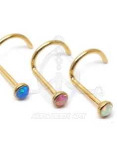 Nostril Titanio Oro (PVD) 2