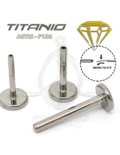 Barra PUSH-PIN con forma de Labret