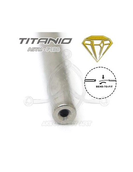 Barra PUSH-PIN con forma de Labret Barra PUSH-PIN con forma de Labret